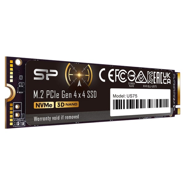 Silicon Power US75 1 Tt:n M.2 PCI Express 4.0 NVMe -levy