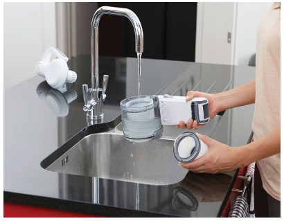 Black & Decker PV1820L handdammsugare Krom Påslös