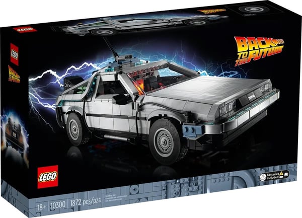 LEGO ICONS 10300 TIDSMASKINE FRA TILBAGE TIL FREMTIDEN