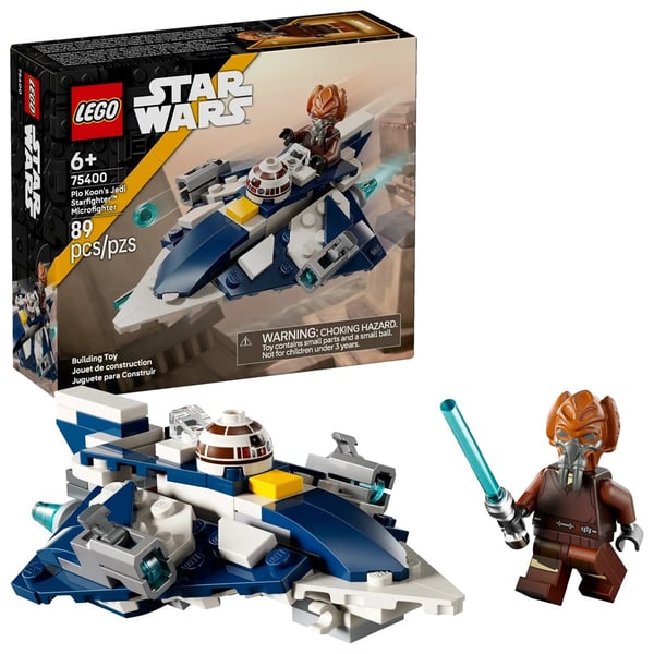 LEGO STAR WARS 75400 Plo Koons Jedi Starfighter Mikrofighter