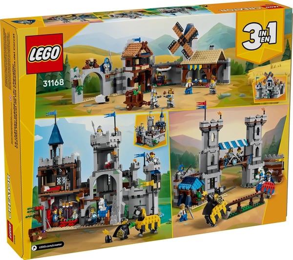 LEGO CREATOR 3 IN 1 31168 Keskiaikainen hevosritarilinna