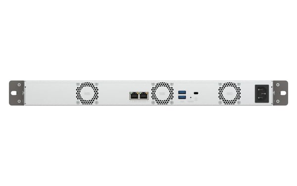 QNAP TS-433eU NAS-rack (1U) Cortex-A Cortex-A55 4 GB 0 TB QNAP Turbo-system Svart