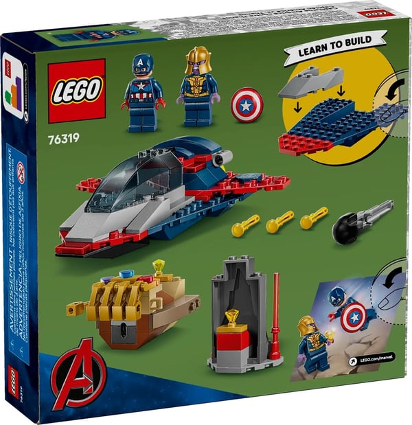 LEGO MARVEL 76319 Kapten Amerika mot Thanos