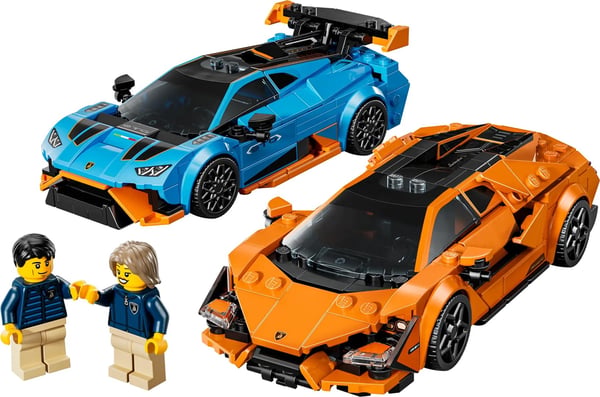 LEGO SPEED CHAMPIONS 77238 Lamborghini Revuelto & Huracan STO