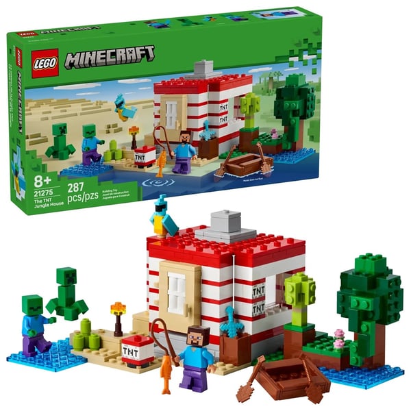 LEGO MINECRAFT 21275 TNT-viidakkotalo