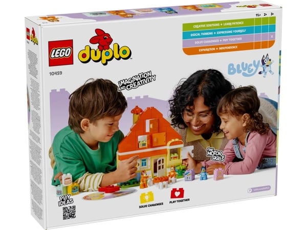 LEGO BLUEY 10459 Blueys Familiehus med Huskespil