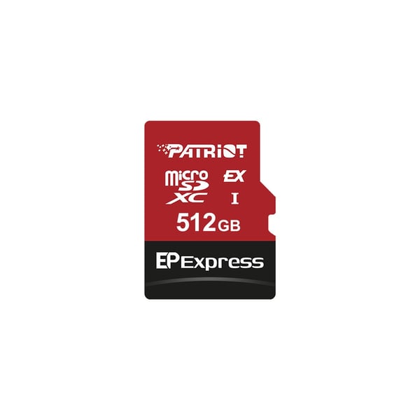 Patriot EP Micro SDXC Express 512 GB 800/600 MB/s U3 Patriot EP Micro SDXC Express 512 GB 800/600 MB/s U3