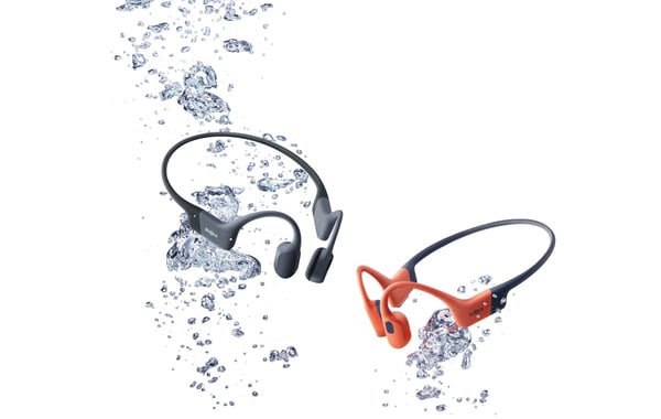 SHOKZ OpenSwim Pro Langattomat Avoimet Urheilukuulokkeet Bluetooth Harmaa
