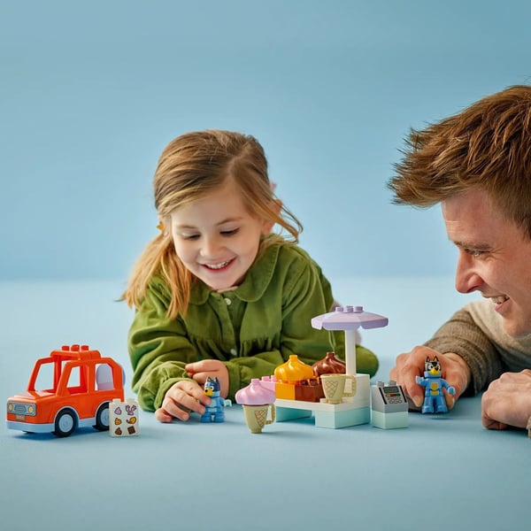 LEGO BLUEY 10458 Glassresa med Bluey