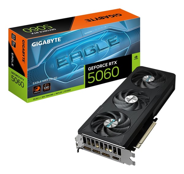 Gigabyte GeForce RTX 5060 EAGLE MAX OC 8GB grafikkort