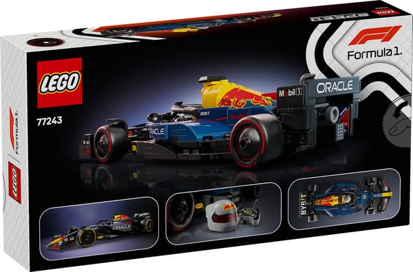 LEGO SPEED CHAMPIONS 77243 Oracle Red Bull Racing RB20 F1 -kilpa-auto