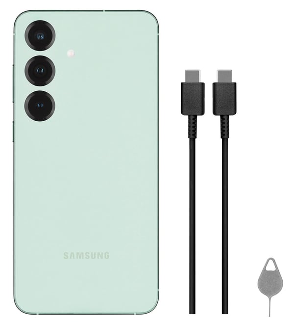 Samsung Galaxy S25 15,8 cm (6,2") Dual SIM Android 15 5G USB Type-C 12 GB 256 GB 4000 mAh Mintfarvet