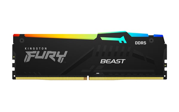Kingston Technology FURY Beast 32GB 6000MT/s DDR5 CL30 DIMM (sæt med 2) RGB EXPO