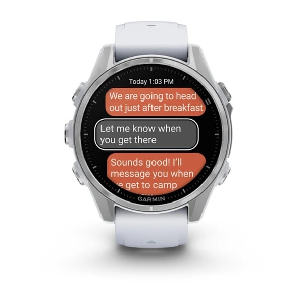 Garmin Fenix 8 AMOLED 43mm Sølv