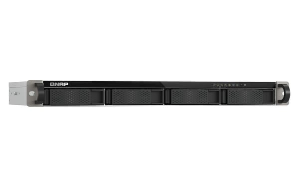 QNAP TS-433eU NAS-rack (1U) Cortex-A Cortex-A55 4 GB 0 TB QNAP Turbo-system Svart