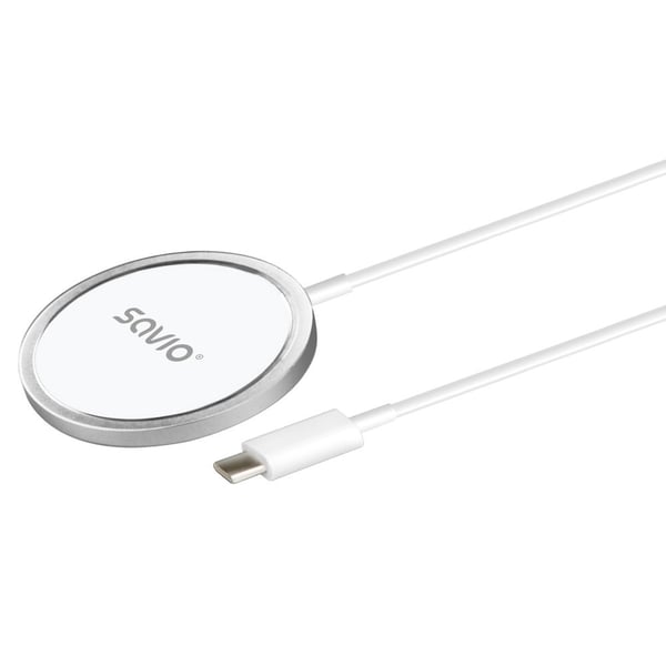 Magnetisk trådløs oplader 15 W. 1 m. LA-11