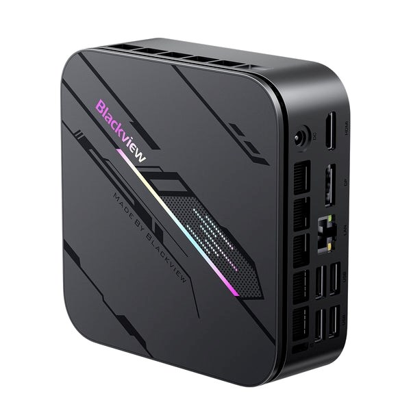 Blackview MP100 Pro Mini PC I3-1215U/16GB/512GB sort