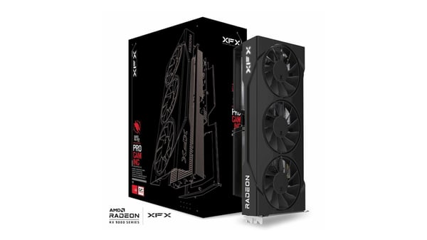 Grafikkort. XFX SWIFT RX 9060XT OC 3-fläkt 16GB