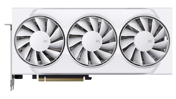 Grafikkort. XFX SWIFT RX 9060XT OC Vit 3-fläktar 16GB