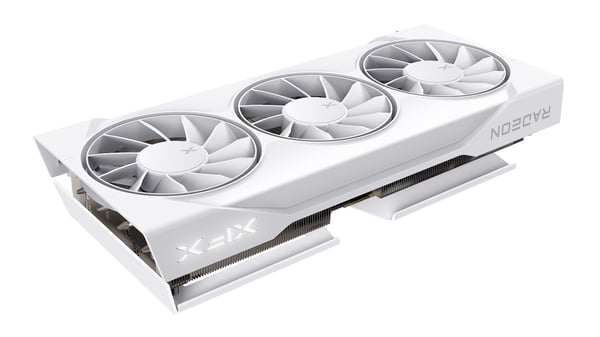 Grafikkort. XFX SWIFT RX 9060XT OC Vit 3-fläktar 16GB