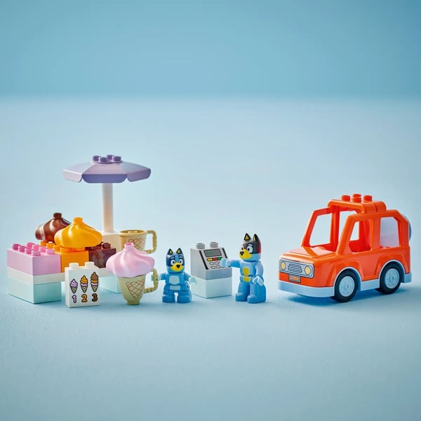 LEGO BLUEY 10458 Glassresa med Bluey