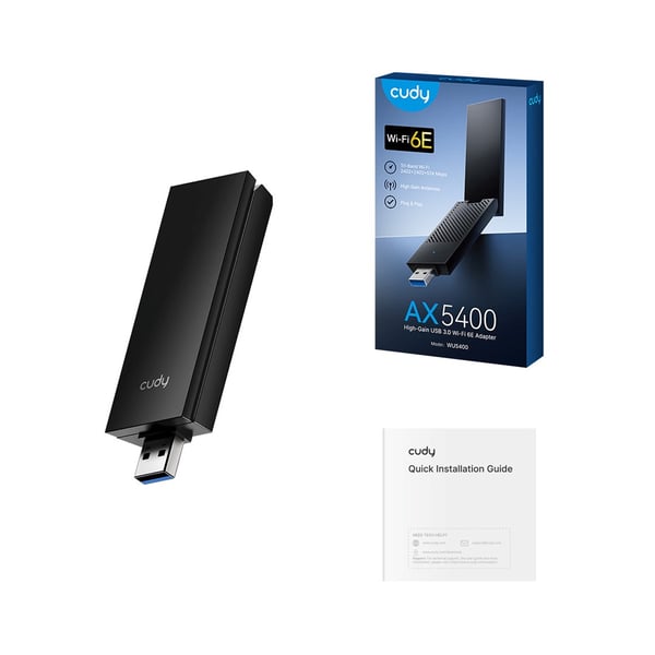 CUDY WU5400 AC1300 USB Wi-Fi-adapter