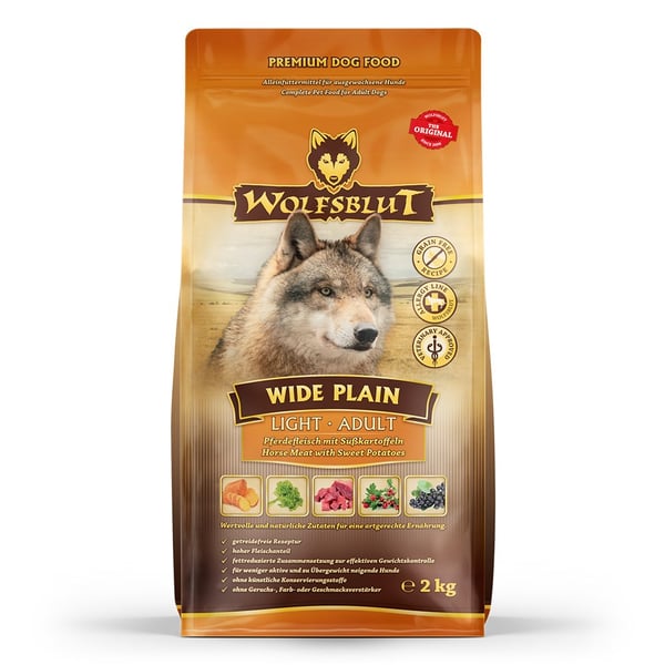 Wolfsblut Adult 2 kg Hest. Sød Kartoffel