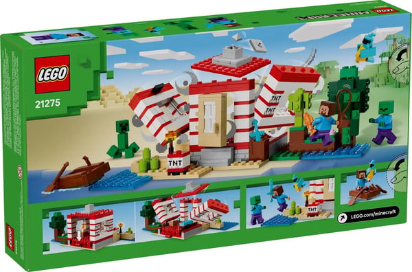 LEGO MINECRAFT 21275 TNT-viidakkotalo