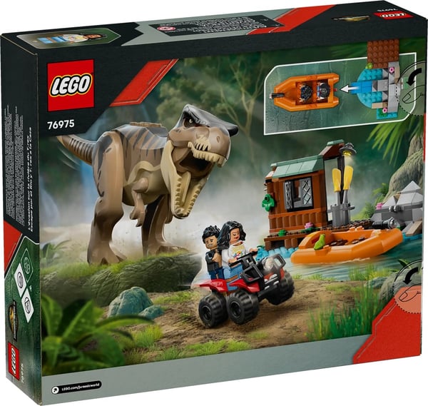 LEGO JURASSIC WORLD 76975 T-Rex Flodflugt