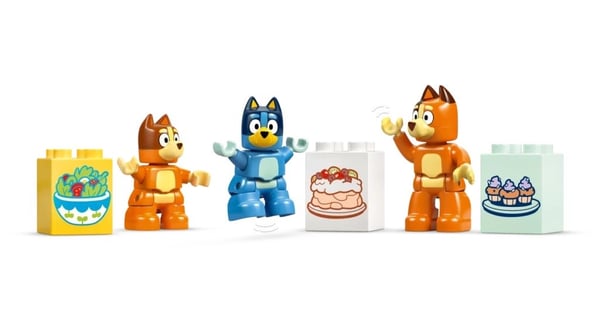 LEGO BLUEY 10459 Blueys Familiehus med Huskespil