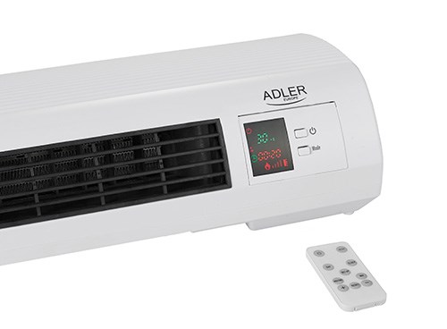 Adler AD 7714 sähkölämmitin Sisäkäyttöön Musta. Valkoinen 2200 W Sähkölämmitin Tuuletin