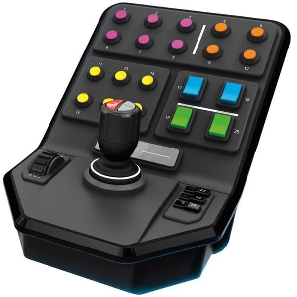 Kontroller - Trådbunden - Saitek av Logitech G - Farm Sim Fordons sidopanel - PC-kompatibel - Svart