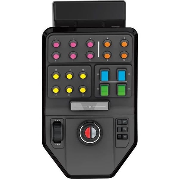 Kontroller - Trådbunden - Saitek av Logitech G - Farm Sim Fordons sidopanel - PC-kompatibel - Svart
