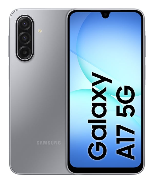 Samsung Galaxy A17 5G 17 cm (6,7") Hybrid Dual SIM Android 15 USB Type-C 128 GB 5000 mAh Grå
