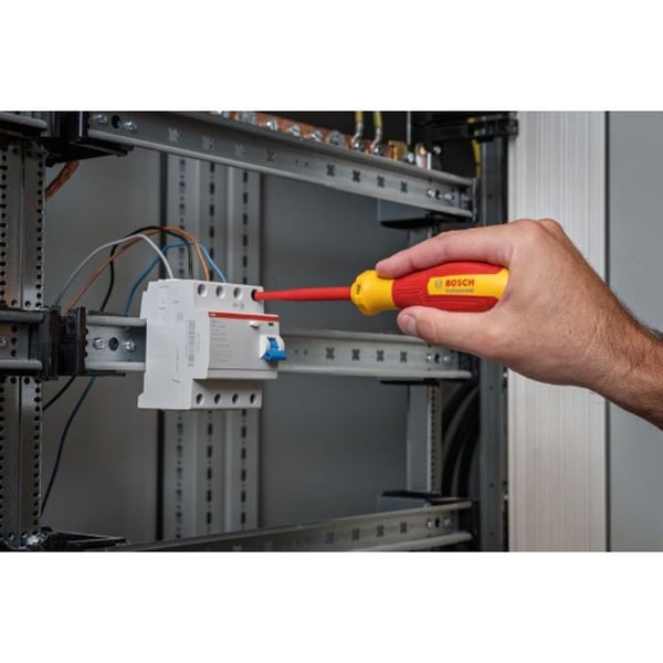 VDE-skruvmejsel - BOSCH - TX15x75 - Isolerad upp till 1000 V - Termoplastisk elastomer - Halkfri