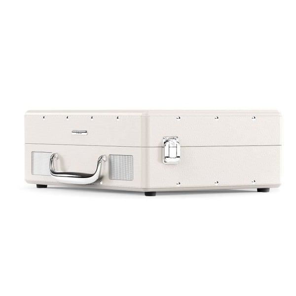 Vinylskivspelare - MIXX - Revival 55 - Inbyggda stereohögtalare - 3 hastigheter - Bluetooth - RCA-utgång - Creme