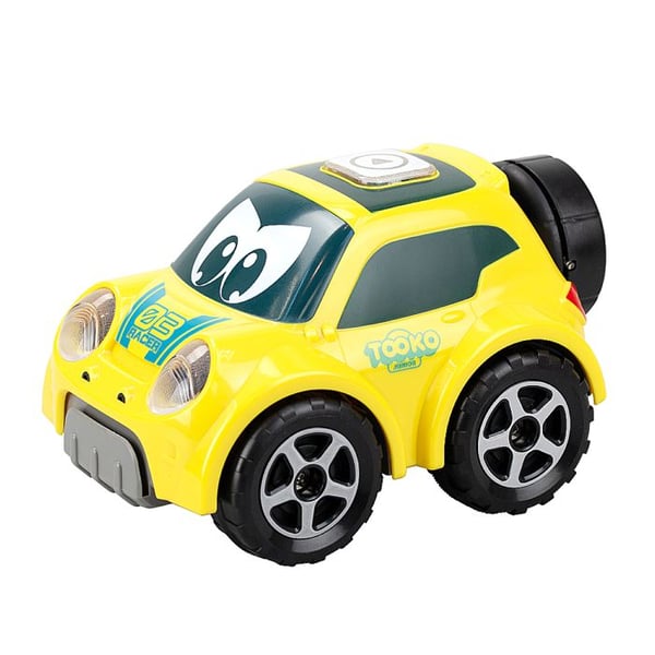 Kauko-ohjattava auto - TOOKO - FOLLOW ME - Keltainen - Ohjauspyörällä - 2-vuotiaasta alkaen