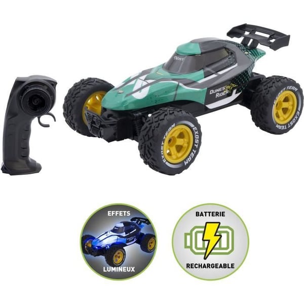 Fjernstyret bil - EXOST - DUNE RUNNER 2.4 Ghz - 1:24 - Mini terrængående buggy - Hastighed 15 km
