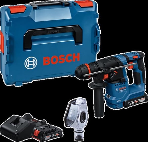 Iskupora - BOSCH - GBH 18V-18 X - 18V - 2Ah - Akkukäyttöinen - Takapotkusuoja