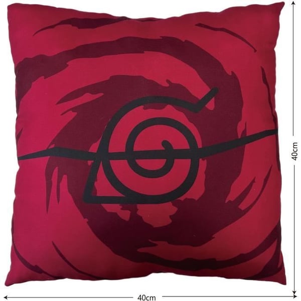 Dobbeltsidet pude - Firkantet - NARUTO SHIPPUDEN - Akatsuki - Mikrofiber - 40 x 40 cm
