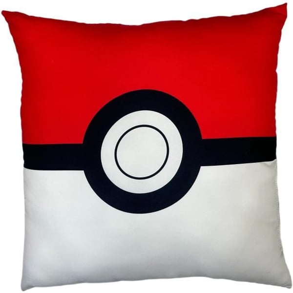 Kaksipuolinen tyyny - Neliönmuotoinen - POKEMON - Pikachu ja Starter 1G II - Mikrokuitu - 40 x 40 cm