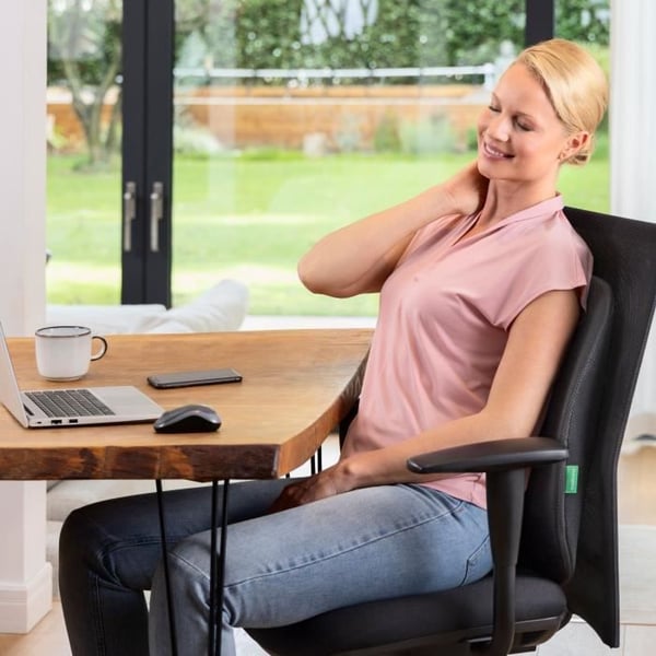 Ladattava hierontaselkänoja - MEDISANA - MC 500 - Shiatsu - langaton - 2 nopeutta - musta