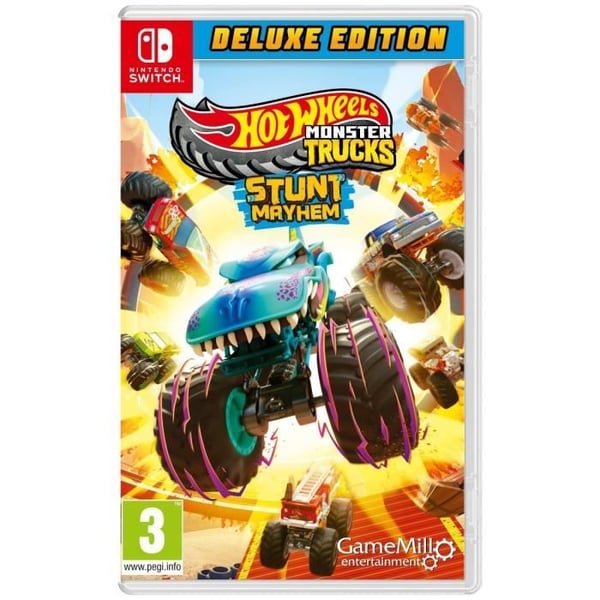 Hot Wheels Monster Trucks Deluxe - Nintendo Switch-spel