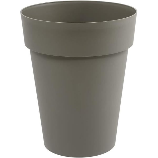 Keskikorkea pyöreä maljakko? 44 cm - EDA - Toscana - 50 L - 44 x K. 53 cm - Taupe