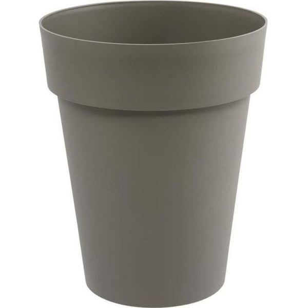 Keskikorkea pyöreä maljakko? 44 cm - EDA - Toscana - 50 L - 44 x K. 53 cm - Taupe