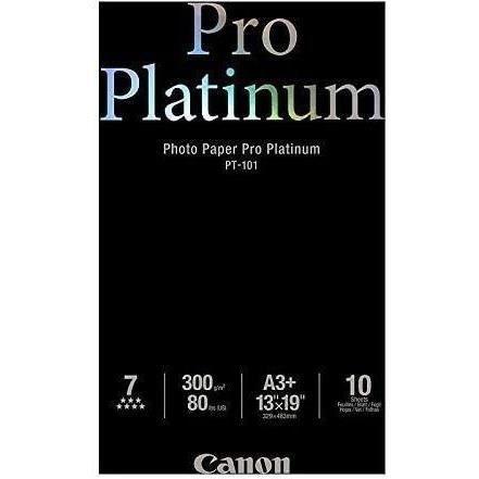 CANON PT-101 Pro platina 300 g A3+ fotopapper - 10 ark