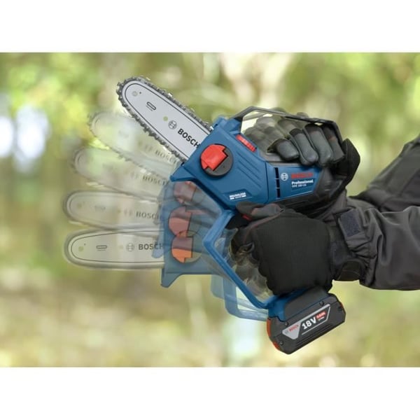 Bosch Professional 18V Motorsåg GKE 18V-15 (gör-det-själv-sågar upp till 13 cm. Borstlös motor. 15 cm hylsa) utan batteri