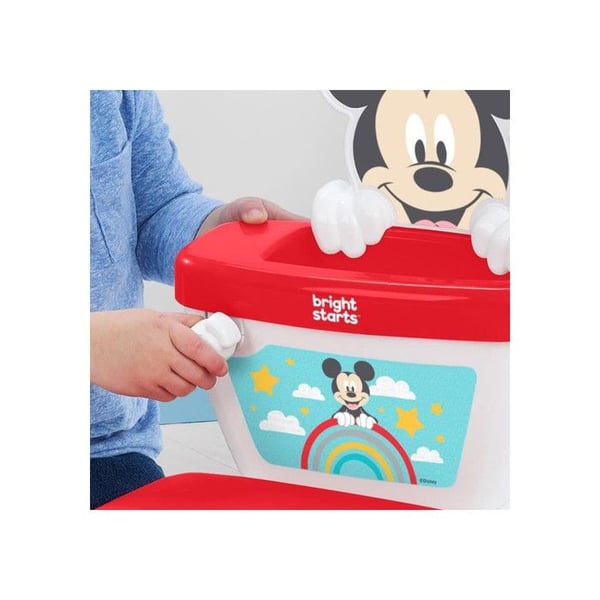 DISNEY BABY - MICKEY - Mini-WC, jossa on wc-istuimen pienennys. 2 yhdessä. MySize. Helppo puhdistaa ja irrotettava potta.