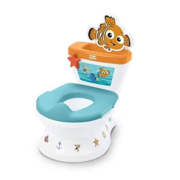 DISNEY BABY - NEMO - Minitoalett med toalettsitsreducerare. 2 i 1. MySize. Lätt att rengöra, avtagbar potta.