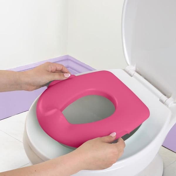 DISNEY BABY - PRINSESSAT - Mini-WC, jossa on wc-istuimen pienennys. 2 yhdessä. MySize. Irrotettava potta, helppo puhdistaa.